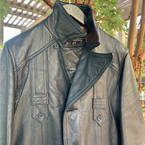 Vintage 70s Disco Craft of Canada Leather Jacket - Picture 5 of 16